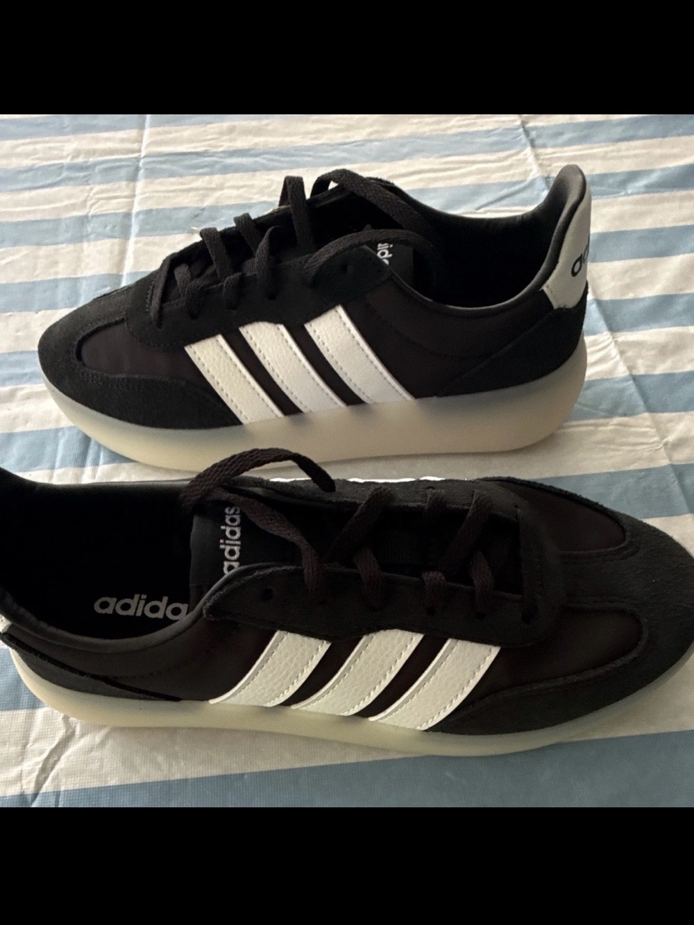 Adidas Barreda Decode J Core Black White Women’s 6 / Men’s 5 / Youth 5Y